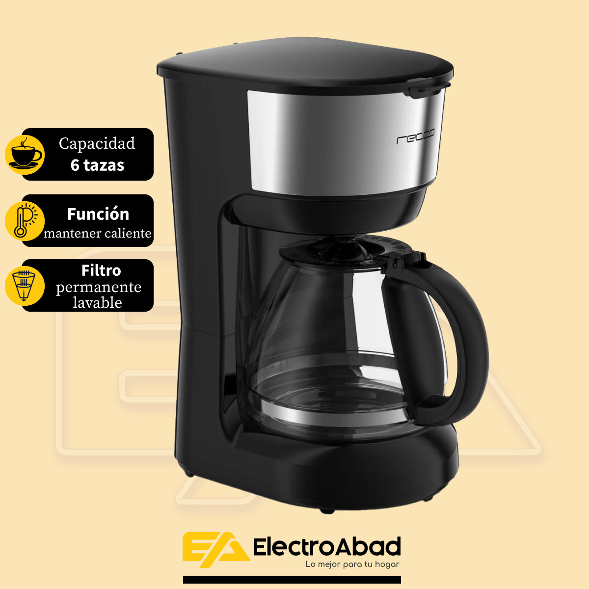 CAFETERA RECCO  "Tu café perfecto, justo a tiempo"